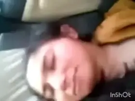 Cute bhabhi drilled in car by driver 💦 🍑