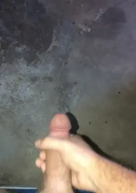 Letting my cum fly