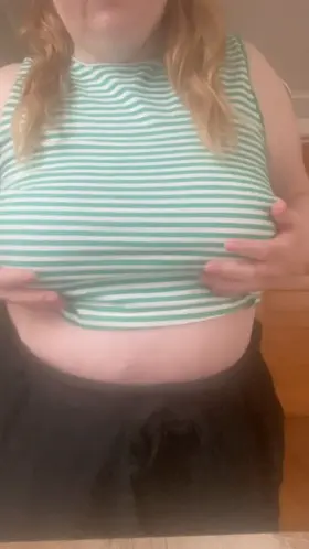 Sexy BBW Titty Drop in crop top