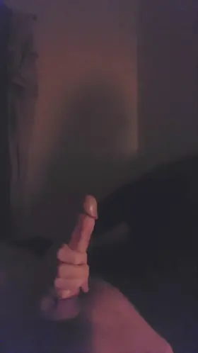 Throbbing and making a mess...