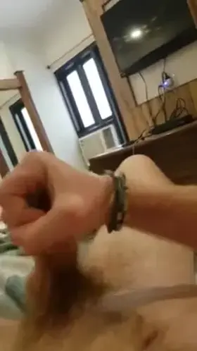 I was edging myself for 1 hour before this (1 week load)