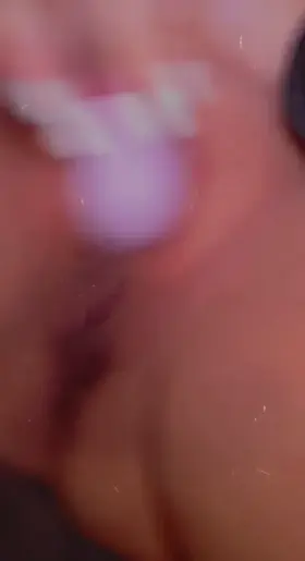 I squirted so hard I hit the camera lens