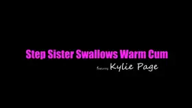 Super Cute & Brutal Hot Step Sister Kylie Page Swallows Warm Cum - S6:E6 🔥♥️🔥 StepSiblingsCaught