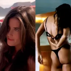 Demi Moore : before & after boobjob