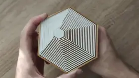 A desk toy with delightful angles