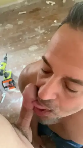 Daddy (48) puts down his tool to play with his son’s (27)
