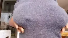 My nipples always get so hard when it's cold out