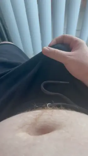 Had to whip out my hard uncut cock. Does it bring you to your knees?