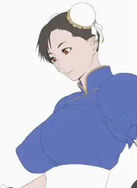 Chun-Li's breasts (Redlight) [STREET FIGHTER]