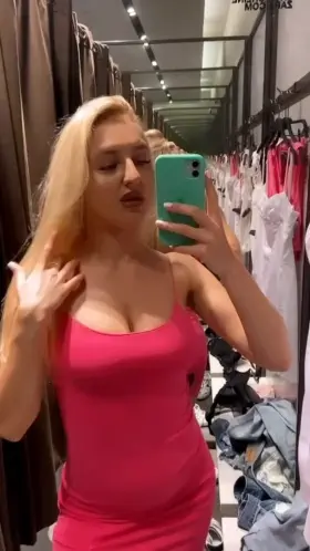 fashion stores are the best risky place to have fun hehe