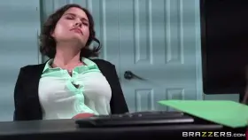 Krissy Lynn Was Expecting Tough Questions At Her Job Interview. She Wasn't Expecting To Get Her Pussy Eaten.