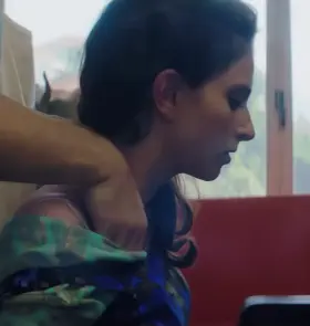 Carol Duarte showing her sexy brazilian body in movie Invisible Life - zoom + slow-mo on the best parts