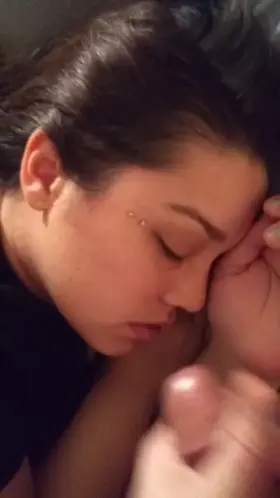 I told him he can cum on me whenever he needs 😝