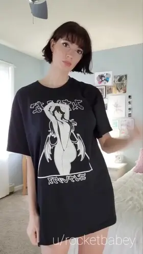 Lewd shirt titty drop (OC)
