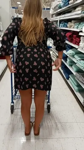 Plugged in the grocery store.