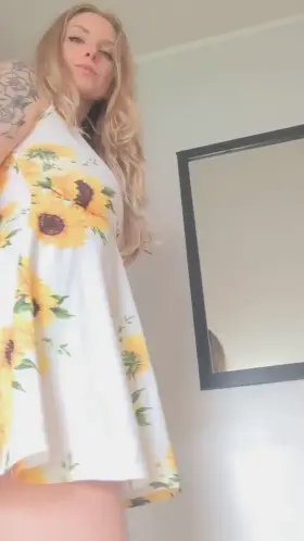 Do you like the view up my dress?