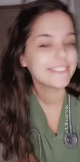 [F] Want me to keep the gloves on or off?