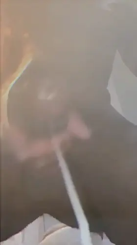 cummed on my camera 🤭💦