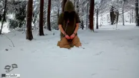 Alone in woods and snow, part 2