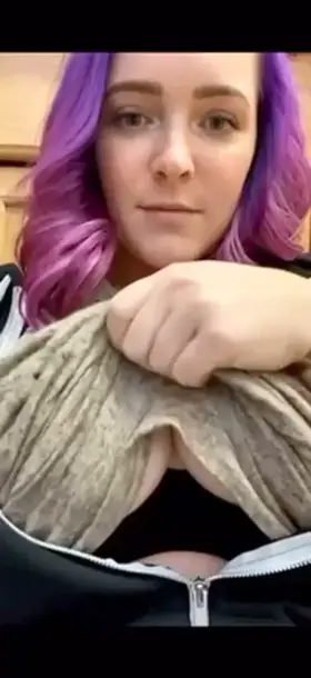 Flashing the girls for you