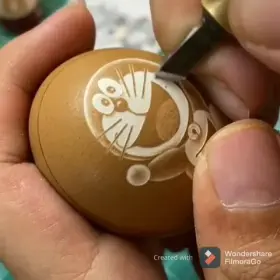 Egg carving