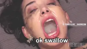 Freya Dee -- Her gag reflex kicks in after a certain point