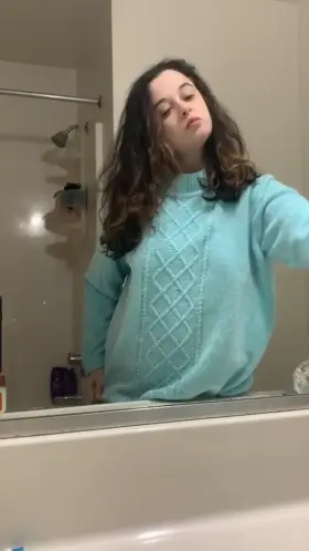 POV: i’m cleaning your bathroom then decide to have a little fun while you’re not home