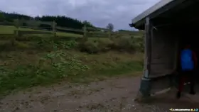 Outdoor facial...lovely