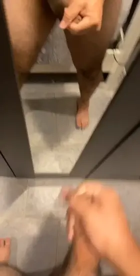 Could you make this uncut cock cum this much?