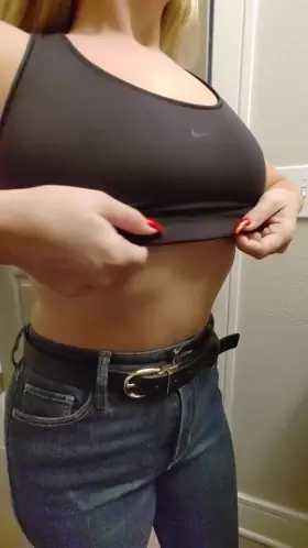Sports bras really don't do these justice!