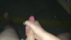 Cumming in the Walmart parking lot (full bud in comments)