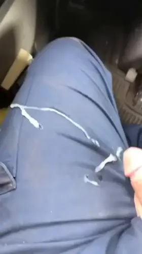 Made a big mess in my uniform