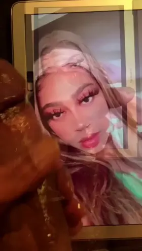 wavvy.harlzzz/Blonde Hair Cum Tribute Video