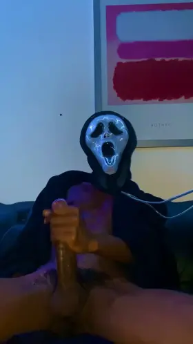 Sitting on this alpha dick is like a scary movie