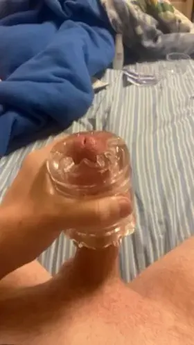 Just came in the mail, first fleshlight and already having fun!