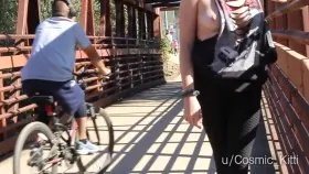 Love wearing my cut shirt out