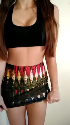 I was dancing but my mom is coming...