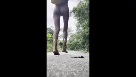 Going on a naked hiking adventure