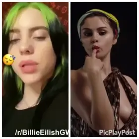 Who has the better lips? Billie vs Selena