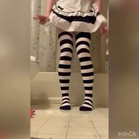 What’s that under my skirt?😉