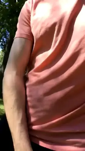 Pissing in the front yard for all the neighbors to see.