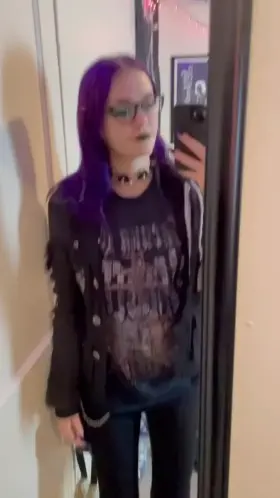 Would you guess a punk like me is a slut online?