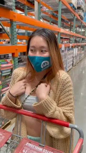 Sometimes shopping can get a little boring for the guys, so I like to make things interesting for them!