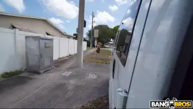 Horny Teacher Fucks For Cash