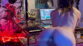 My bush and I making live music