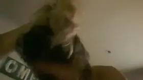 Good wife slurps, moans and gags on husband's thick cock