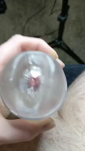 Close up (M) ejaculation + moaning