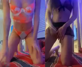 school girl outfit or sexy lingerie🔥🔥which attract you more?😘😘