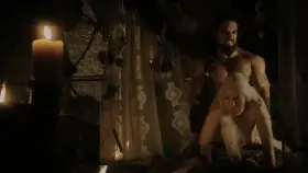 Emilia Clarke as Khaleesi in 'Game of Thrones'