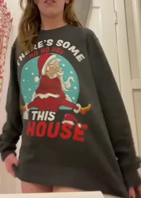 There’s some ho ho hos in this house 🎅😉